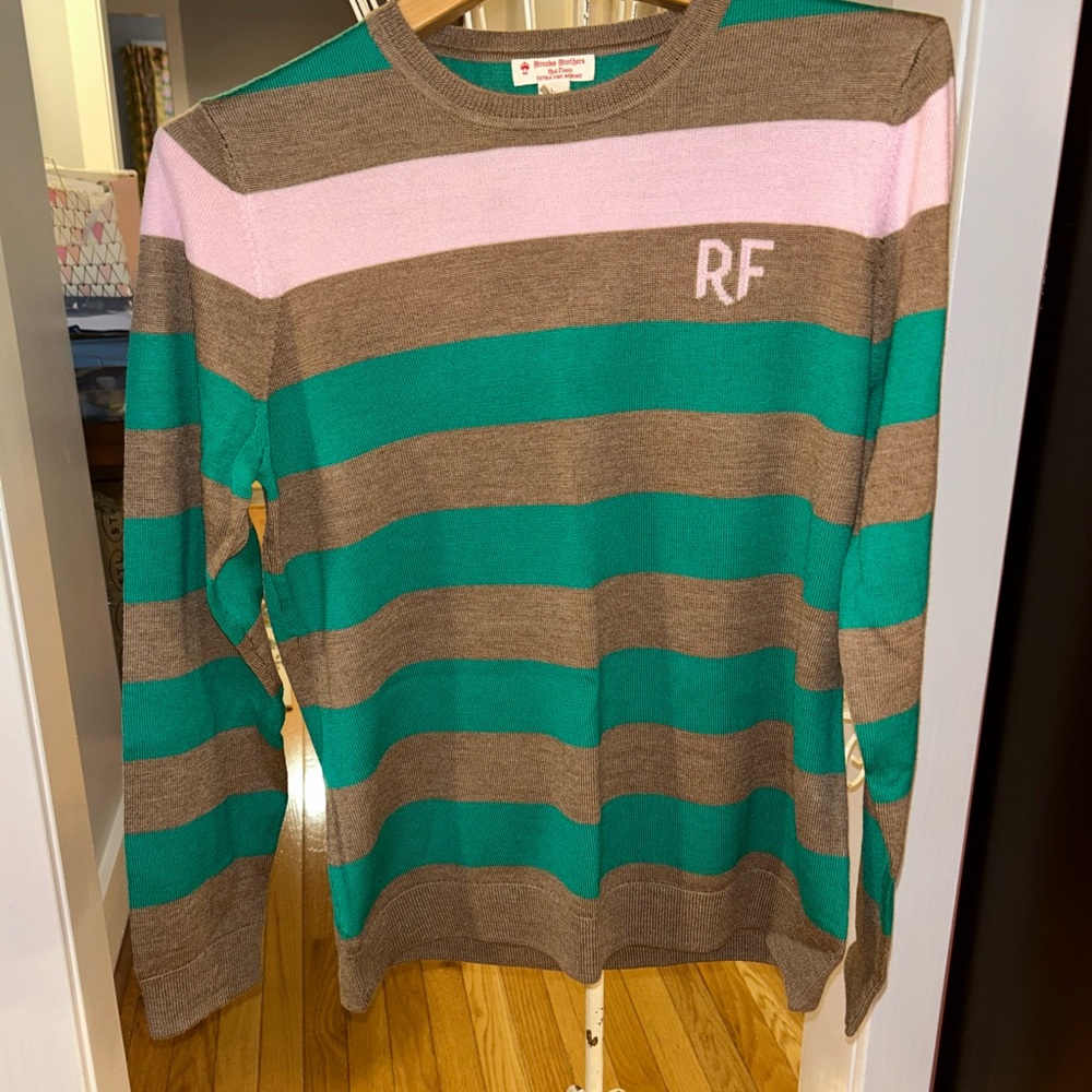 Brooks Brothers Red Fleece merino sweater NWT